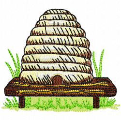 Bees Embroidery Design 3 Bees Embroidery Design 3